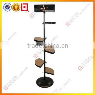 Metal Shoes Store Fixture Floor Display Stand photo-3