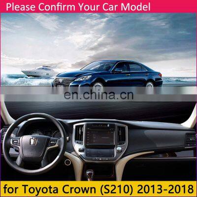 for Toyota Crown Royal S210 2013~2018 Anti-Slip Mat Dashboard Cover Pad Sunshade Dashmat Carpet Car Accessories 2015 2016 2017