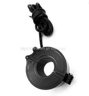 Split core AC current transformer sensor