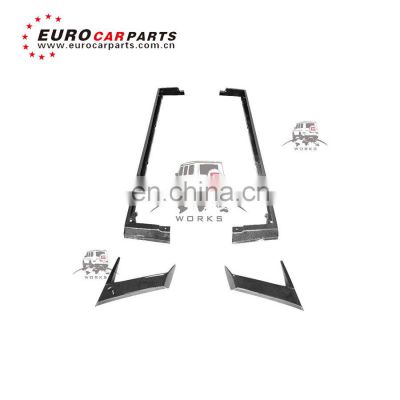 2021 new G wagon w463A W464 G63 carbon finber side skirt for G class w463A W464 G63 to top style carbon finber step