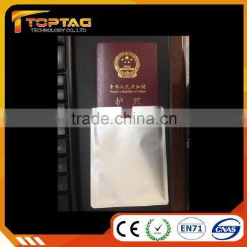 Aluminum Rfid Blocking Sleeve for Passport protector