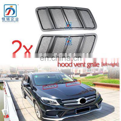 Brand New Aftermarket GL Class Hood Air Vent Grill Cover For W166 Bonnet photo-2