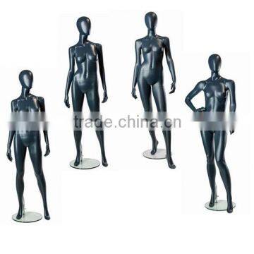 matt grey female mannequin with egg head,new female mannequin,mannequin display