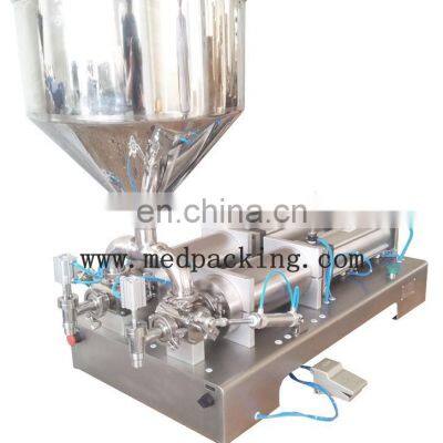 100-1000ml Double Nozzles Automatic Paste Ink Pneumatic Filling Machine