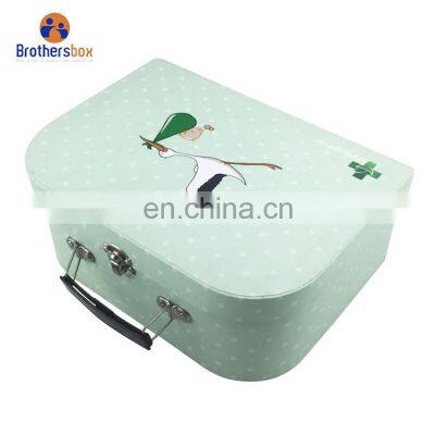 OEM Printed Custom Corrugated Cardboard Shoe Box suitcase boxes Wholesale custom cardboard box