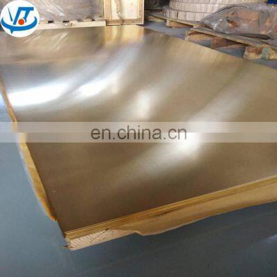 CuZn37 brass sheet price for brass sheet 1mm decoration roofing brass plate