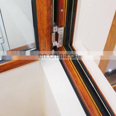 Latest Custom Combination Open Design 6mm Clear Glass Aluminum Extruded Frame Sliding and Casement Window for House Ventilation