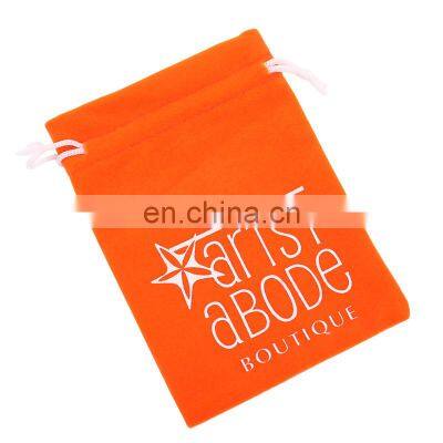 2021 Custom Made Colors Jewelry Drawstring Dust Bags Velvet For Gift photo-4