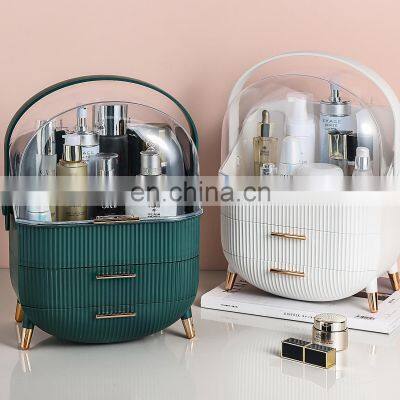 hot selling plastic Makeup storage box Brush Lipstick Mask acrylic Storage Beauty Cosmetic Box For jewelry makeup Organizer