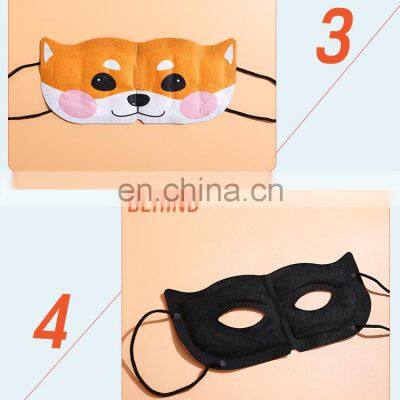 Self Heating Steam Warming Eye Mask Suitable for Dark Circles Puffiness Relieve Dry Eyes Sleeping Eye Mask OEM Factory