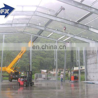 Prefabricated Steel Structures Commercial Warehouse / Prefab Steel Metal Buildings Sheds Construction