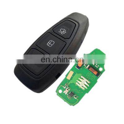 3 Buttons 433 Mhz With 4D80 Chip Remote Car Key Cover For Ford Focus Fiesta Kuga