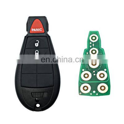 3 Button 433 Mhz ID46 Chip Remote Smart Key For Chrysler 300 Dodge Challenger RAM Auto Key