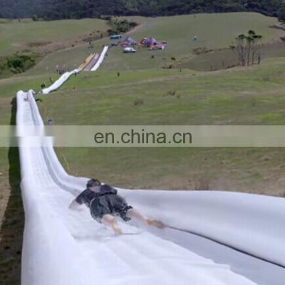 White long color slip and slide for kids and adult giant water slide