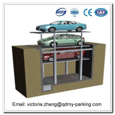 PJS-1+1, PJS-2+1,  PJS-3+1 Multi-level Car Storage Car Parking Lift System/Simple Car Parking System for Underground Garage