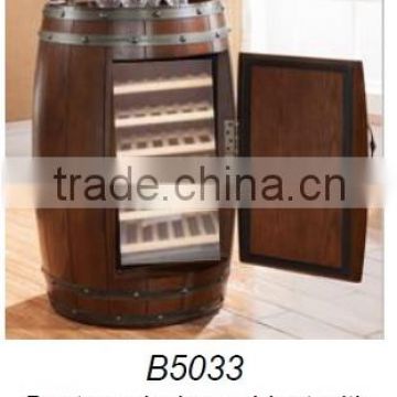 Oupusen bentwood wood lid store 18 red wine cabinet