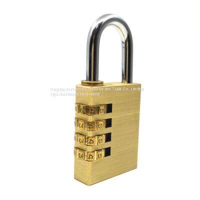 Brass Padlock Combination Locks Manufacturer Candado 3 Digits Zinc Alloy Combination Padlock photo-2