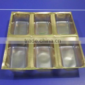 Supply Hard Golden and Silver PVC Film For Food Package