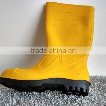 Alkali-Resistant PVC Knee High Safety Boots photo-3