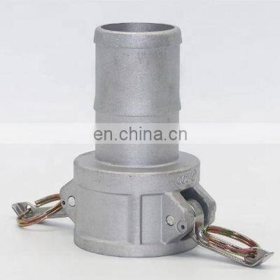 High quality Factory direct supply BSP NPT thread Aluminium cam lock fitting  cam lock couplings