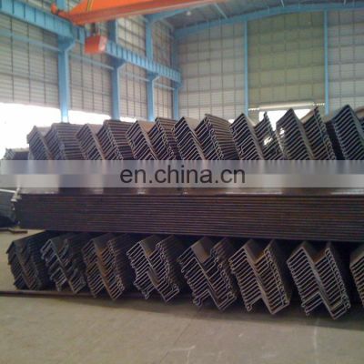 Large Stock Type 3 SY295 SY390 Carbon Steel Sheet Pile