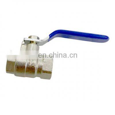 New Model Fashion Custom Design Ball Valve Check Zinc  Ball Valve With Blue Valve Handles