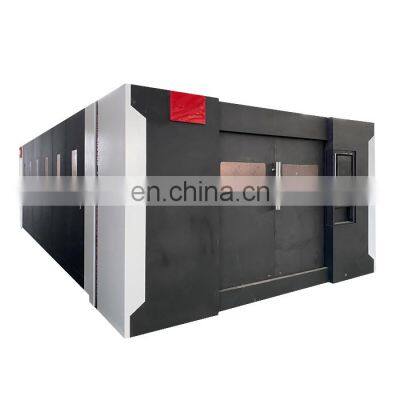 Enclosed Fiber Lazer Cut 10mm Aluminum Copper Steel Machines with Full Cover 6kw 3kw CNC Fiber Laser Metal Cutting Machine