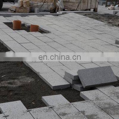 Cheap Price China Grey Granite Paving Stones Patio Pavers Outdoor Stones for Driveway Garden Road Pavement photo-2