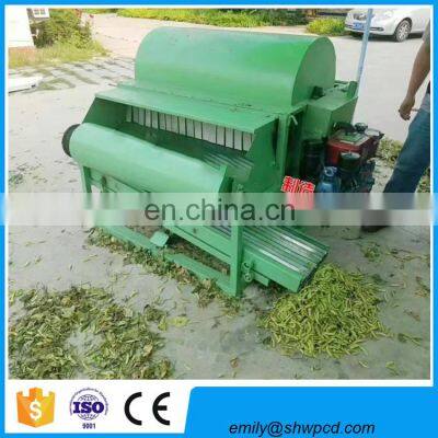High Efficient Fresh Soybeans Pods Picking Machine/diesel Green Bean Picking Machine photo-2