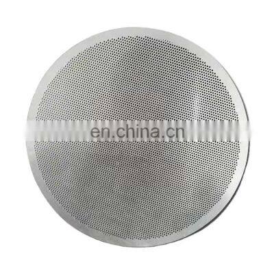 Round Stainless Steel Mesh Filter Disc with edge