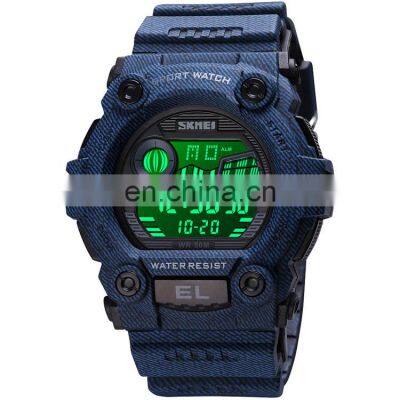 New Arrival Skmei 1633 Black Sport Digital Watch Men Wristwatch Fashion Wholesale Bulk Order photo-5