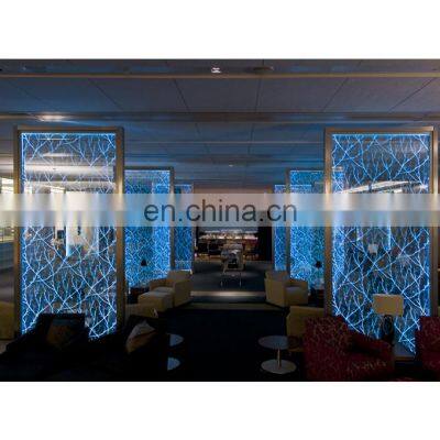 Decorative Wall Paritition Lighting LED Glass Display photo-5