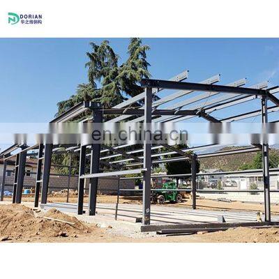 h beam profile steel steel structure steel structure building with the basement and roof deck