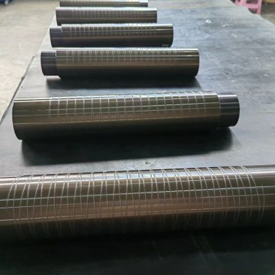 Hard Anodized Aluminum aluminium Roller Rolls for Plastic Film Machinery