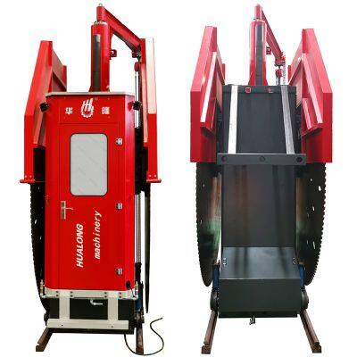 Hualong High Speed CE Machinery Block Quarry Granite Stone Cutting Machine Cutting 60cm Height Block Stone