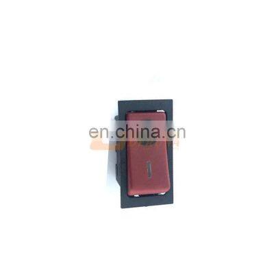 WEICHAI Engine Shacman F2000 L3000 M3000 F3000 X3000 X6000 Truck Spare Parts 81.25505.6291 Emergency Alarm Rocker Switch