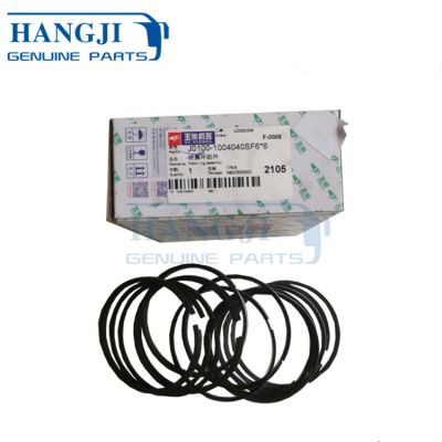 Good quality Engine Parts 1 set piston ring kit J0100-1004040SF6*6 Piston ring Assembly use for Chinese bus