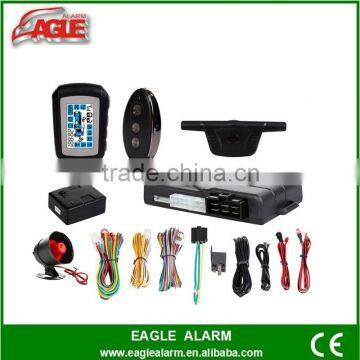 Remote engine start two way car alarm with LCD remote, with SOS function