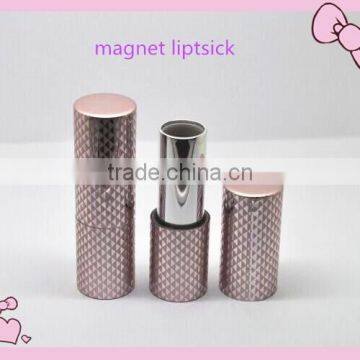 Hot sale Round magnet empty lipstick tube