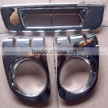 Chrome fog lamp rims for Nissan Teana 2005 2005