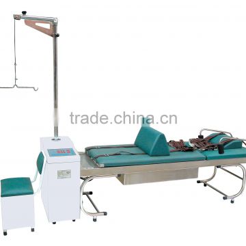 240VA Medical Lumbar Vertebra Traction Bed with Digital Tube Display Console