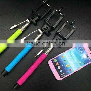 Fashion Colorful Wired Selfie Stick Monopod With Cable for Smartphone Supplier's Choice photo-5