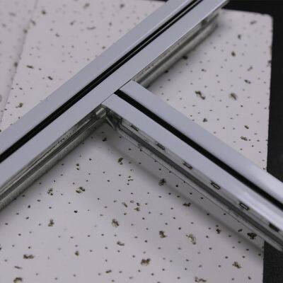 Mineral fiber ceiling system T Bar Suspended Ceiling Grid /Ceiling Tee