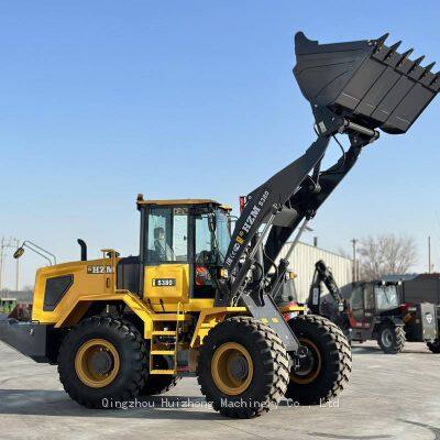 Hot Sale New Product HZM 938 HZM 936 4X4 Wheel Drive Loader Earth Moving Machinery Front End Wheel Loader photo-1