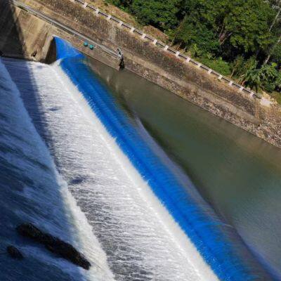 Automatic Inflatable Rubber Dam with PLC Control for Water Level Regulation