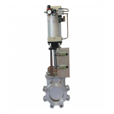 Pneumatic Knife Gate Valve for Paper Industry - Handles High-Concentration Pulp With Ceramic Seals and Compact Design for Easy Installation photo-3