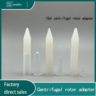 Centrifuge Adapter 15ml Pointed Bottom to 0.2ml/1.5ml/2ml/5ml Sleeve Converter, Nylon Material