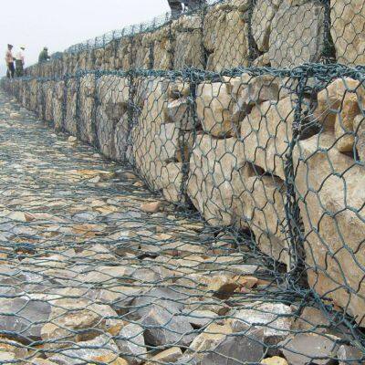 Collapsible Gabion Basket / Flood Control Wire Mesh photo-2