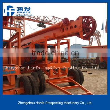 2015 best choice!Most popular in the market!!!HF-6A trailer type most powerful strong piling rig