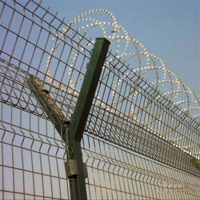 Hot-Dipped Galvanized or PVC Coated Razor Blade Wire for Durable Fencing